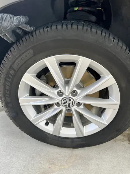 Tire and Wheel Cleaning — after